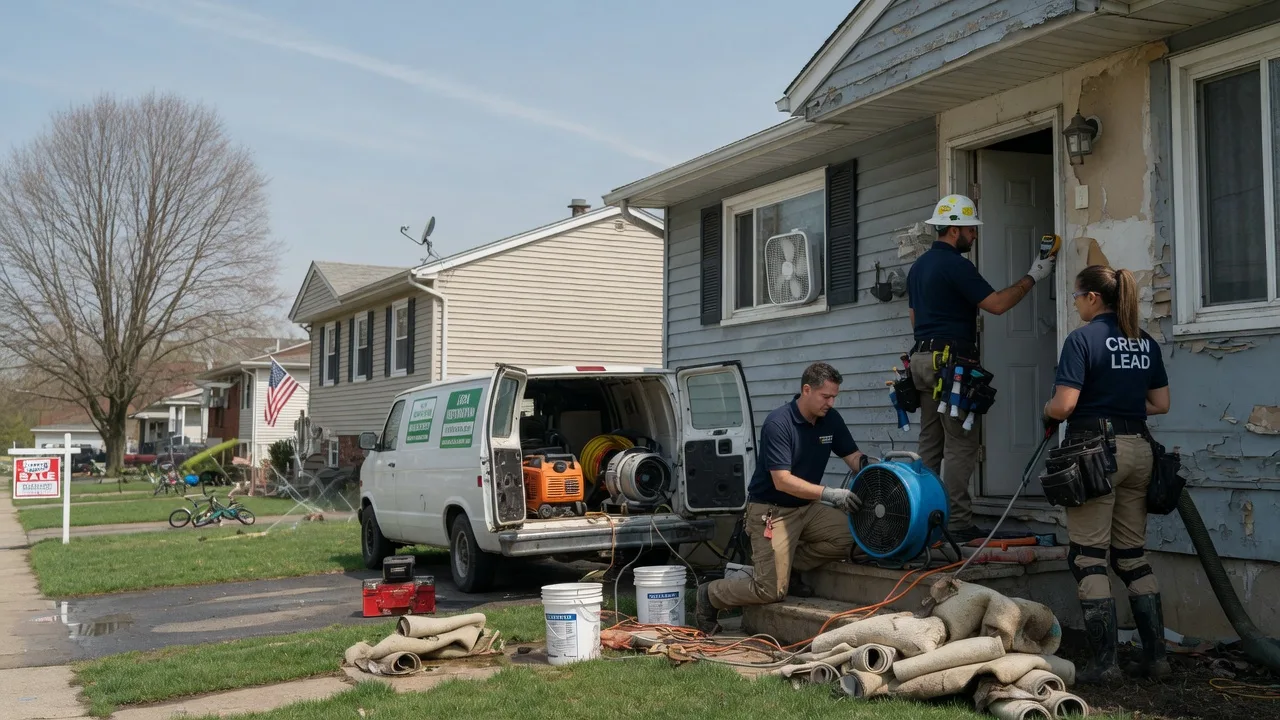 Flood Cleanup in Burrillville, RI near me
