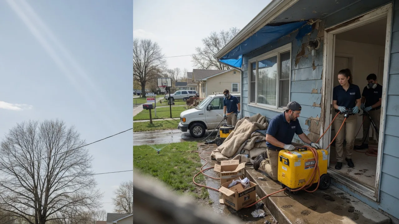 Basement Flood Cleanup in Burrillville, RI near me